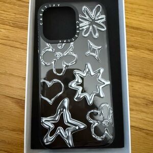 Casetify Clear and Black Phone Case